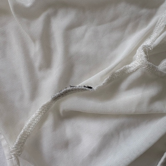 I.AM.GIA Sheer Mesh Wrap Top - Picture 9 of 9